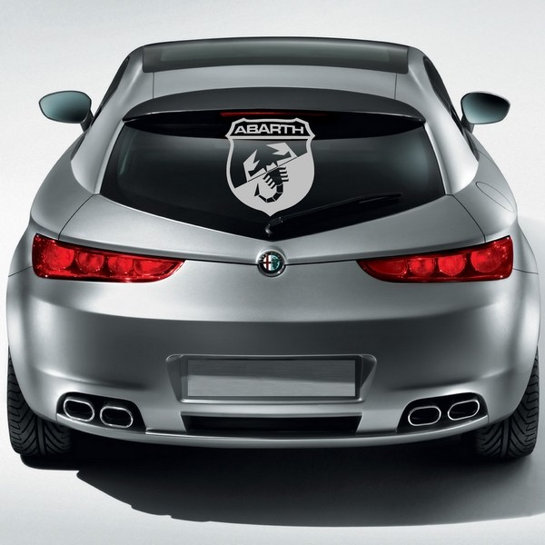 Example of wall stickers: Abarth